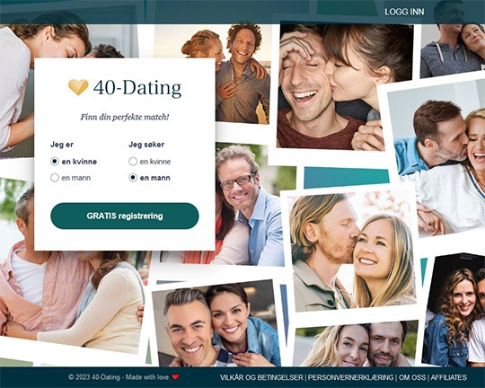 40 Dating Logo