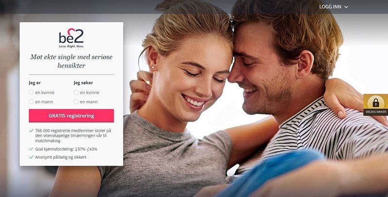 Oppdag kjærligheten på be2.no med vitenskapelig matchmaking. Trygg og effektiv dating for seriøse forhold.